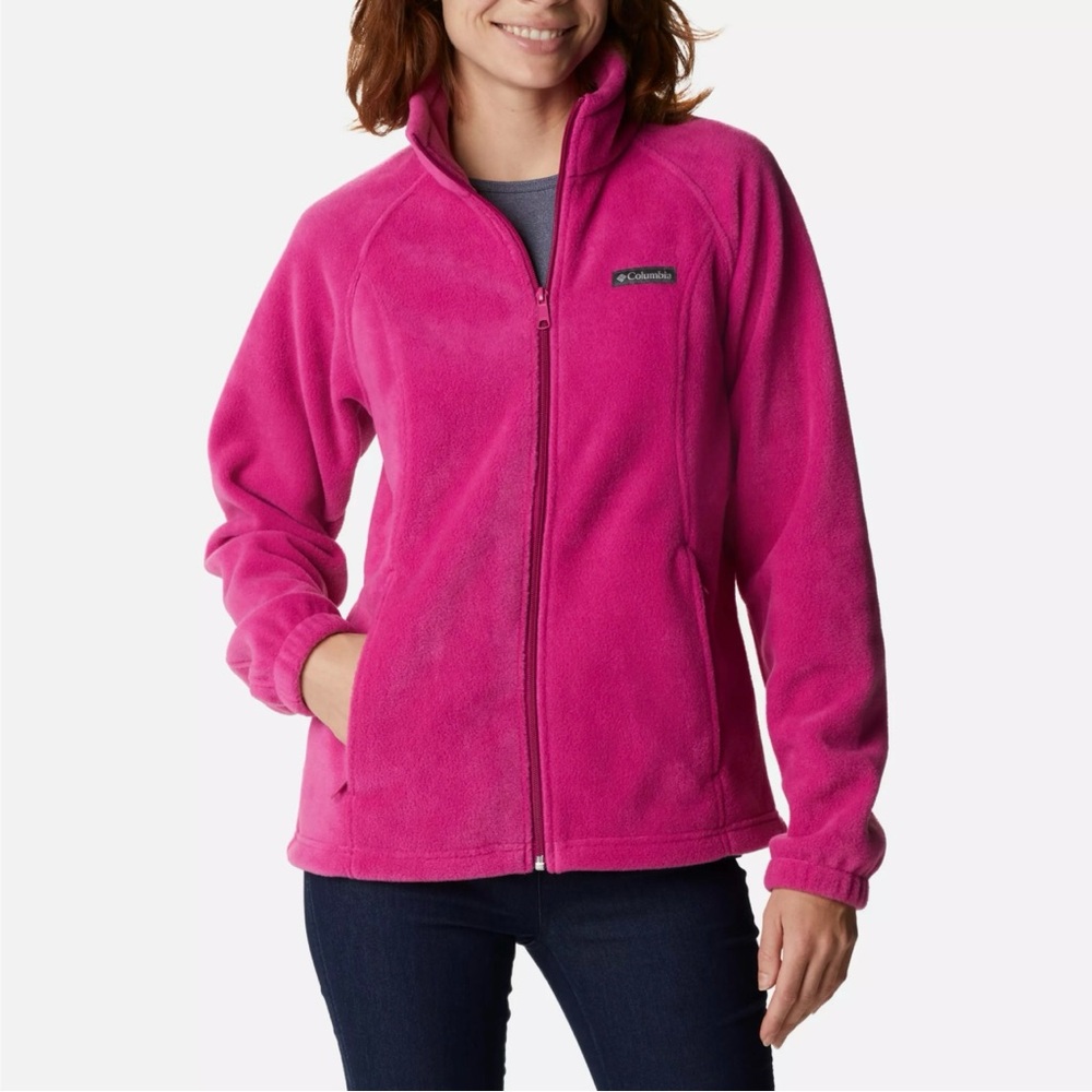 Columbia Women's Benton Springs Full Zip Fleece Jacket Size S